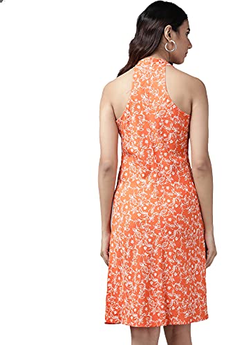 Image of Yash Gallery Women's Rayon & Cotton Cambric Zig-Zag Printed Regular Fit A-Line Kurta for Women