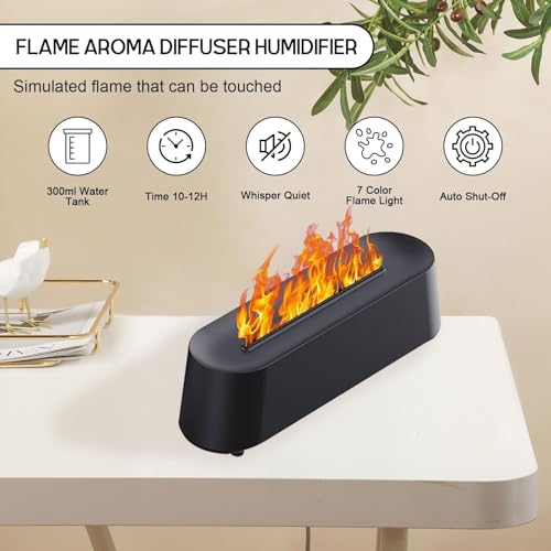 Difusor aromático eléctrico Yabound 300 mL ultrasonido miniatura 2