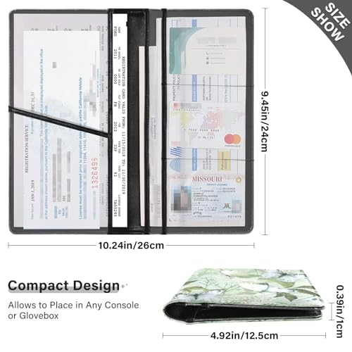 Organizador De Cartera De Cuero miniatura 3