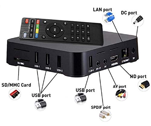 TV Box 4K 4G + 68 G completa acessi youtube netflix facebook e muito mais, Agora sua TV simple vai v