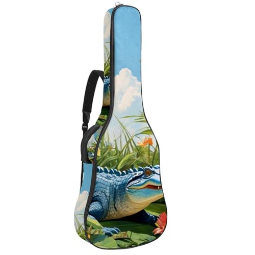 Sac pour guitare étanche et fleuri pour transporter votre musique partout
