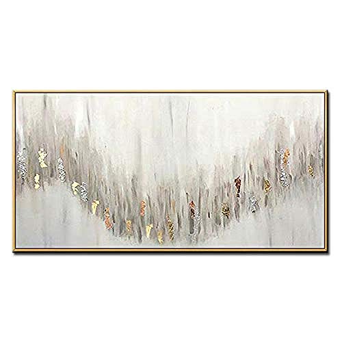 Handgemalte Leinwand Ölgemälde 100% Abstrakte Blumen Auf Leinwand Wandschmuck Bilder Für Wohnzimmer Wandkunst Dekoration Abstrakt Wohnzimmer Kunst Bild Landschaft Leinwand Gemälde Abstrakt 50X75Cm Cover