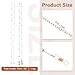 PATIKIL Eye Glasses Holders Around Neck, Rose Gold, Black Metal Bead Eyeglasses Strap Fashion Stylish Beaded Lanyard Glasses Chain for Women Sunglasses Old Lady Glass, 1 Pcs