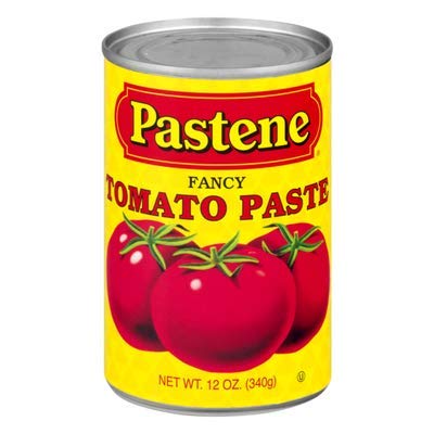 Pastene Fancy Tomato Paste, 12 oz Can (Pack of 2)