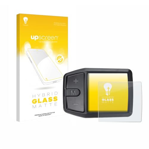 upscreen Matte Screen Protector Glass Film Compatible with Bafang DZ41 - Anti-Glare, Anti-Fingerprint, 9H Glass Protection