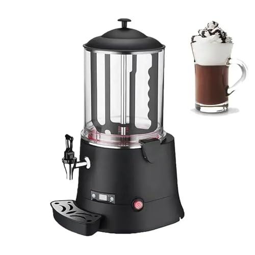 ERICAT Chocolate Dispenser Warmer, Commercial Hot Chocolate Maker With LED Display Screen, 5l Large Capacity And 30℃~90℃ Temperature Range, Detachable Part Design And Rapid Melting, For Restaurants