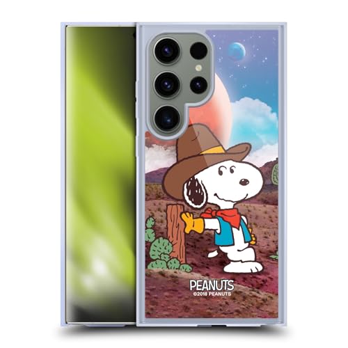 Coque flexible MagSafe Snoopy pour Samsung Galaxy S24 Ultra 5G