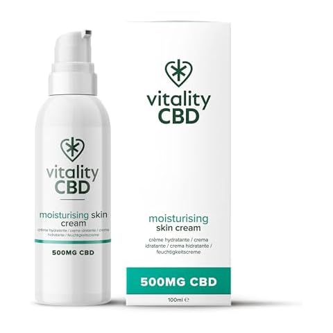 Vitality CBD Skin Cream with 500mg CBD Cover