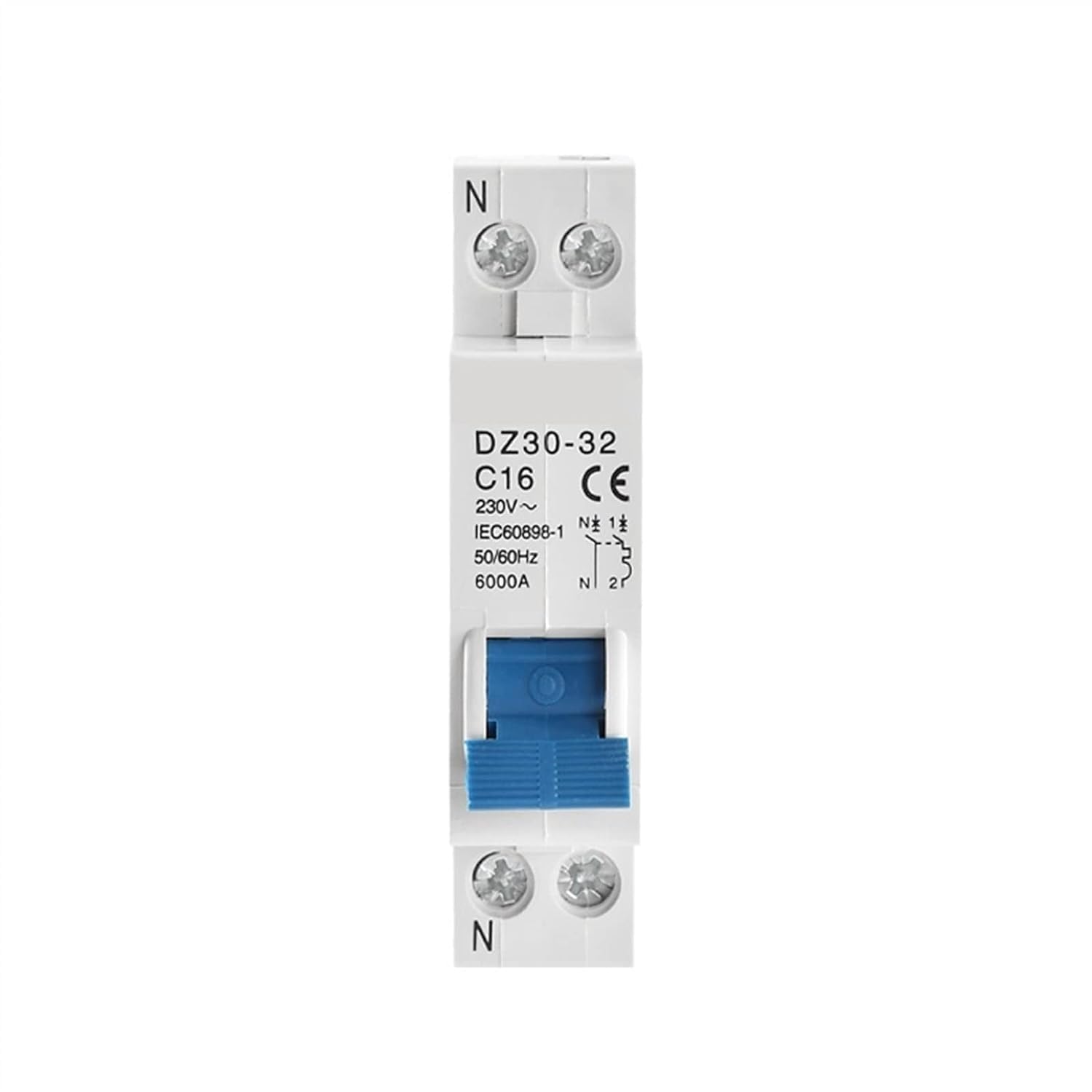Disjoncteur DZ30-32 évite les surcharges électriques de vos prises 230V