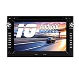 AWESAFE Android 10.0 [2GB+32GB] Radio Coche para Volkswagen, Autoradio con Pantalla Táctil 7 Pulgadas para VW Passat B5 Golf Polo MK4 T5 Seat, Etc. con GPS/Bluetooth/CD DVD/USB/SD/WiFi/Mandos Volante