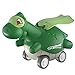 Dinosaurier Spielzeug Auto Rennsport Spielzeug Auto Schiebe Spielzeug Auto Geschenk für Jungen und Mädchen