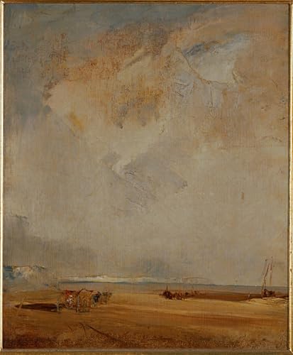 Affiche arts La Normandie Richard Parkes Bonington impression toile peinture paysage 60x90