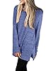 Womens Long Sleeve Tops Oversized Sweatshirts Wome... #3