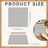 Yeaqee 8 Pcs 6 x 6 Inch Linoleum Blocks for Printmaking Rubber Carving Block Soft Linocut Blocks Large Linoleum Sheet Lino Plates for Engraving Art Project Printmaking Artist Studio Supplies, Gray #1