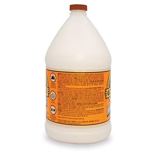Gorilla Wood Glue, 1 Gallon Bottle, Natural Wood Color, (Pack Of 1) #TOP1
