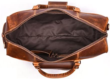 Leather Travel Duffle Bag | Gym Sports Bag Airplane Luggage Carry-On Bag | Christmas Gift 2 Leather Travel Duffle Bag | Gym Sports Bag Airplane Luggage Carry-On Bag | Christmas Gift