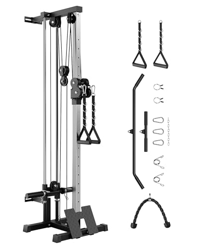 Garvee Wall Mount Cable Station, LAT Pulldown Machines 19