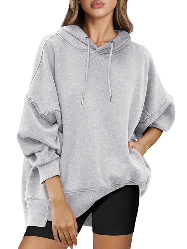 Timuspo Sweatshirt Damen mit Kapuze Langarm Hoodie Baumwolle Bequeme Lang...