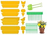 Kellegour 102Pcs Juego de Trampas Adhesivas para Moscas,Trampas Adhesivas Insectos Voladores Moscas Fruta Trampa,Jardin Planta Trampas, Trampas de Insectos,para el Control de plagas Orchard Pot Plant