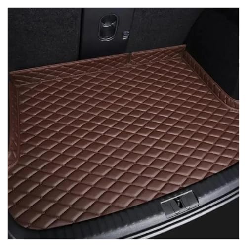 Für Ford Für Ecosport 2013–2019 Autozubehör Innenraumteppich Kofferraummatte Kofferraumwanne Schutzmatte(Kaffee)