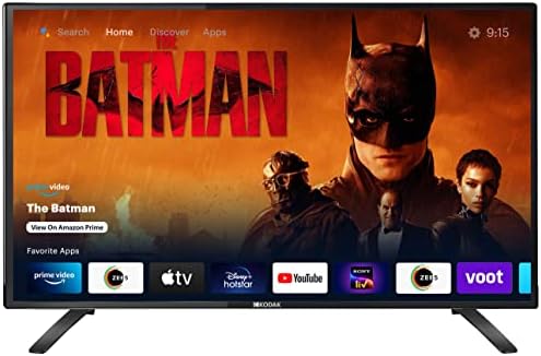 Kodak 80 cm (32 inches) HD Ready Certified Android LED TV 32HDX7XPRO (Black)