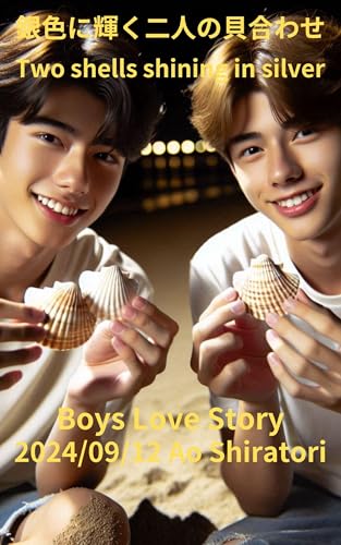 Two shells shining in silver: Boys Love Story Virtual Series (Japanese Edition)