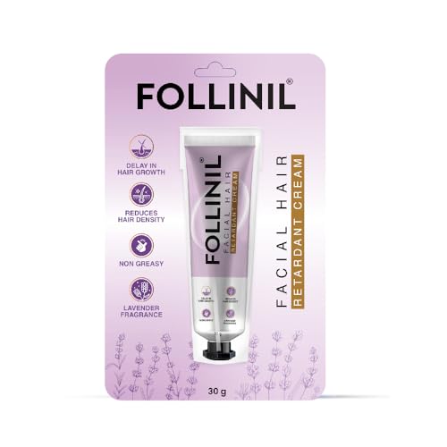 Image of Rusan Follinil Hair Retardant Cream 30g - Delays Hair Growth | Eflornithine Hydrochloride Cream | Pain-Free Non-Greasy & Easy to Use