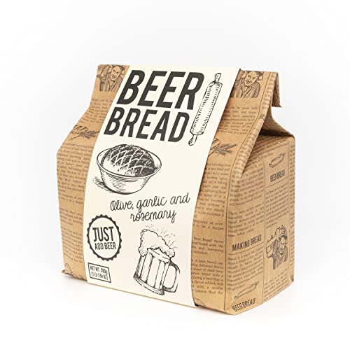 Eat.art | Beer Bread Baking Mix, Just Add Beer! | Easy Bake | Olive, Garlic & Rosemary #TOP4
