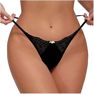 Kobiety Damskie Koronkowe Stringi Oddychające G-strings Majowani Majtki
