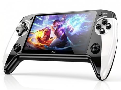 Handheld Retro Gaming Console with 5.5 Inch HD Screen Portable Video Game Player with 10 000+ Built-in Classic Games Retro Game Console for Kids & Adults