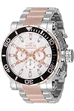 Invicta Coalition Forces 50232 - Orologio da uomo, impermeabile, analogico, movimento al quarzo, in acciaio inox, quadrante argento, 52 mm