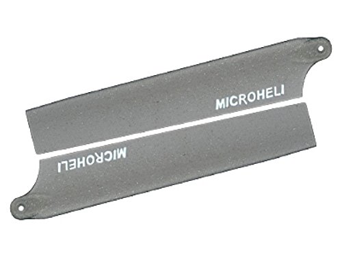Microheli Reflective Plastic Main Blade 85mm (Black) - Blade Nano CPX/CPS/S2