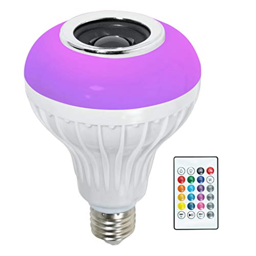 Flameer 2x Sem Fio Bluetooth Lâmpada De Controle De Luz