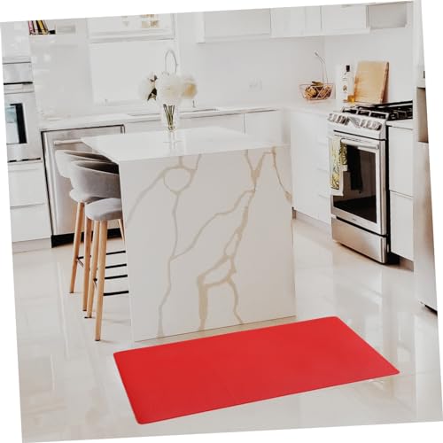 Tapis de cuisine antidérapant moderne lavable couleur pastèque LABRIMP