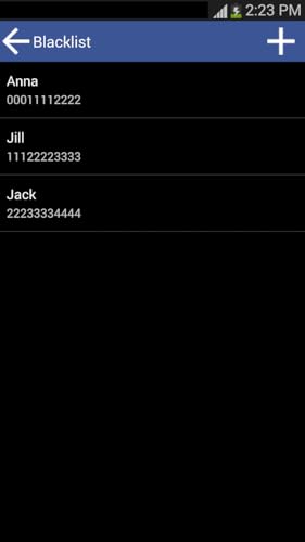 Blacklist Call Blocker