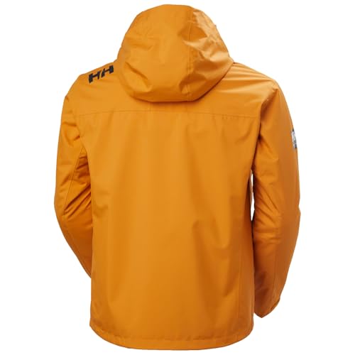 Image of Helly-Hansen Crew Hooded Midlayer 2.0 Waterproof Jackets for Men with Insulated Windproof Sailing Fabric and Packable Hood