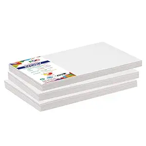 Ivory Sheets A4 for Drawing, 8.25x11.5 Inch, A4 Size, Smooth Finish, 300 GSM, White, 25 Sheets per Pack