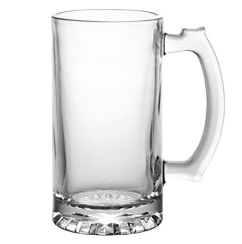 Home-Cart Glass Beer/Multi Purpose Mug Set, 2 Piece, Clear 1