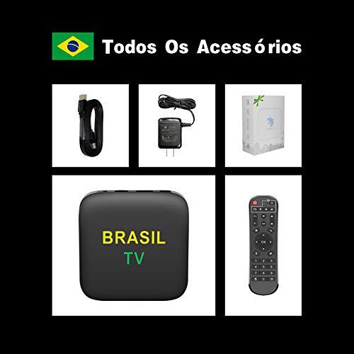 Bomix 2021 New Version Brasil Tv Iptv Brazil Tv Box Quad-Core Arm Cortex Cpu Penta-Core Arm Mali-450 Gpu 7 Days Playback #TOP6