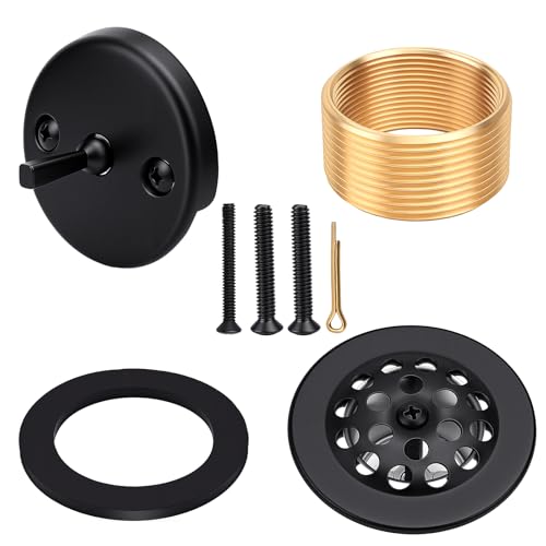 Trip Lever Bath Tub Drain Kit, Universal for 1-1/2" and