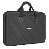 OUUTMEE DJ Hard Shell Carry Bag, DJ Controller Case for Pioneer DDJ-SB2/SB3/200/400/FLX4/FLX2/RB DJ Controllers - 2-Channel Protective Hand-Carried Travel Storage Bag