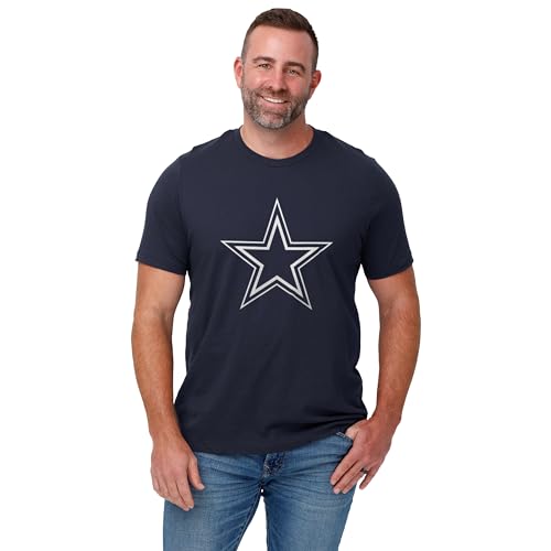 Image of FOCO Men's NFL Team Primary Logo Black Short Sleeve T-Shirt