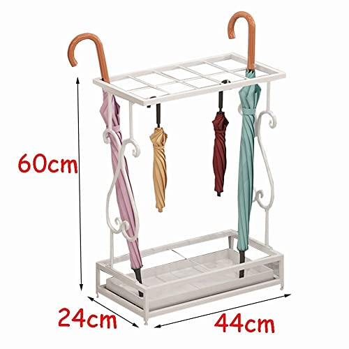 Support multifonctionnel Biness blanc grand format avec évacuation d'eau