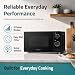 Cookology 20L Freestanding Microwave - 700W - 24.5cm Turntable - Black