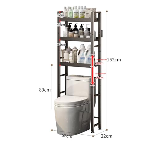 Estante de baño para ahorrar espacio Nizer, di adiós al desorden con sus 3 niveles 2