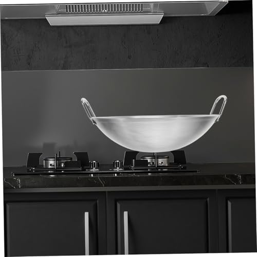 Wok de acero inoxidable 28 cm con doble asa miniatura 7