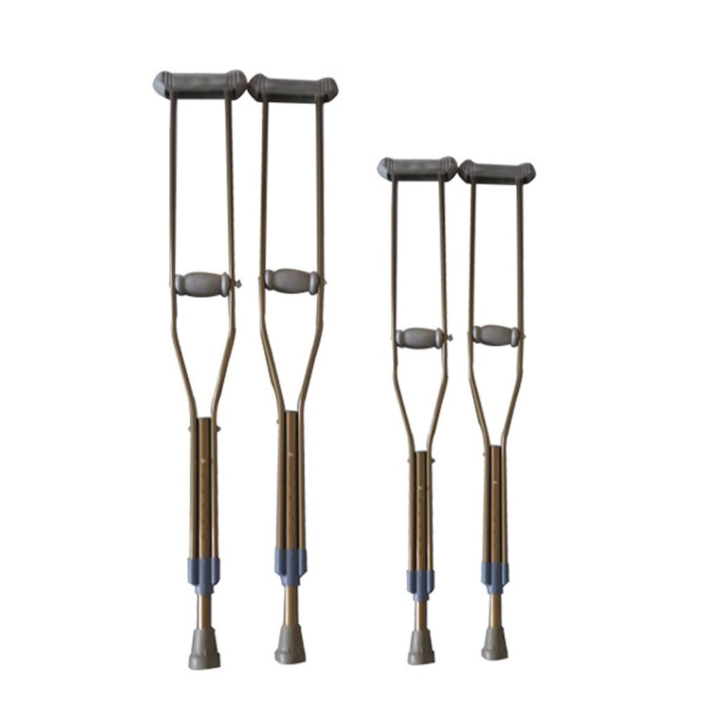 Productos de rehabilitación de Andador con muletas for Axilas de aleación de Aluminio for Personas Mayores y discapacitadas