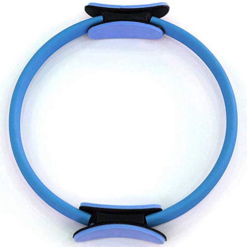 Anel Pilates magic circle Tonificador Círculo Mágico exercícios Azul 893-BL - Lorben
