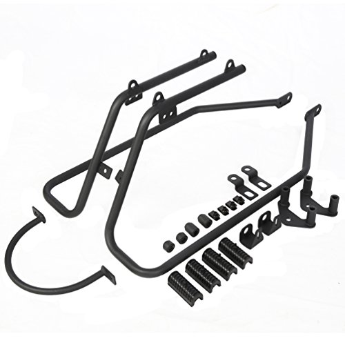 ALMULOO Conversion Bracket Kit Saddlebag Support Compatible with 2004-2014 Harley Davidson Sportster by ALMULOO - Used condition - US$53.39