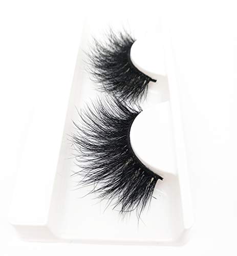 Veleasha-187A 25Mm Lashes Strip 5D Mink Hair High Volume Thick Dramatic Style Long Length Cruelty-Free And Reusable/False Eyelashes #TOP4